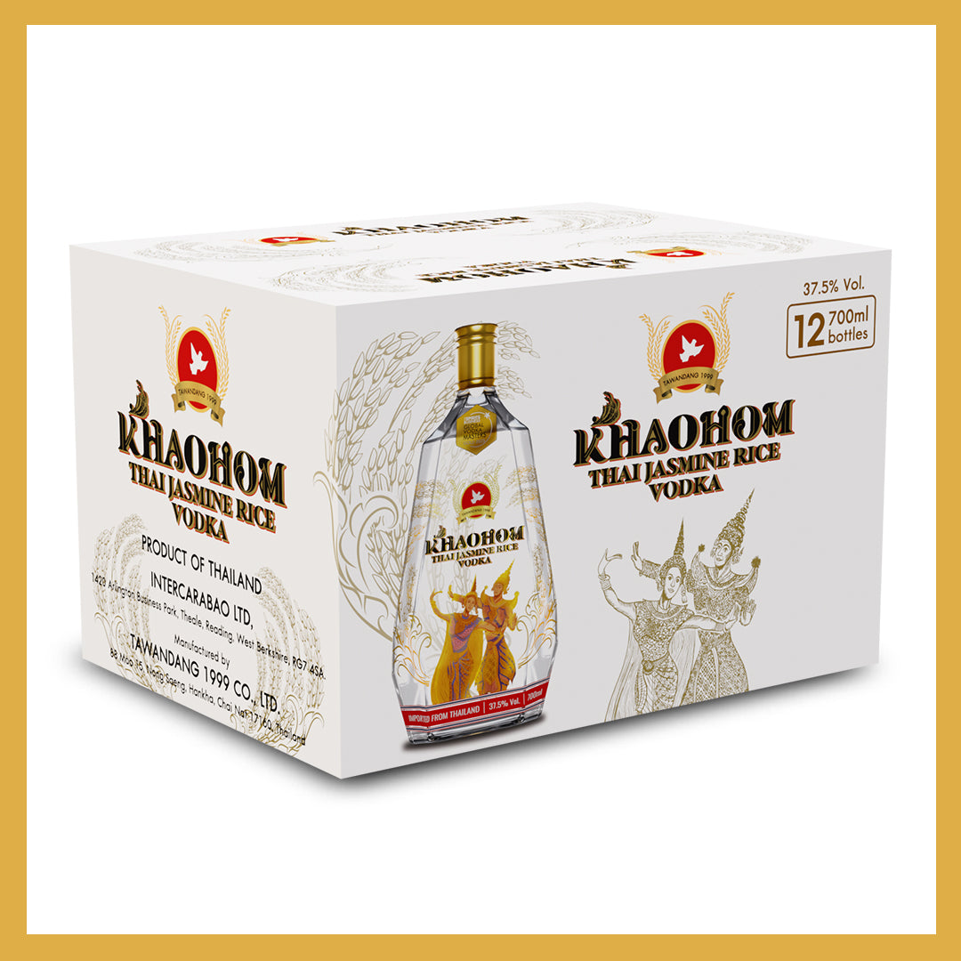 Khaohom Vodka 700ml 12-pack (12 x 700ml Bottle)