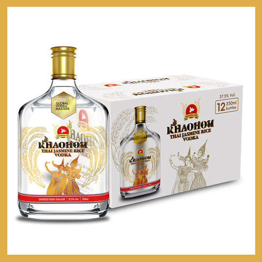 Khaohom Vodka 350ml 12-pack (12 x 350ml Bottle)