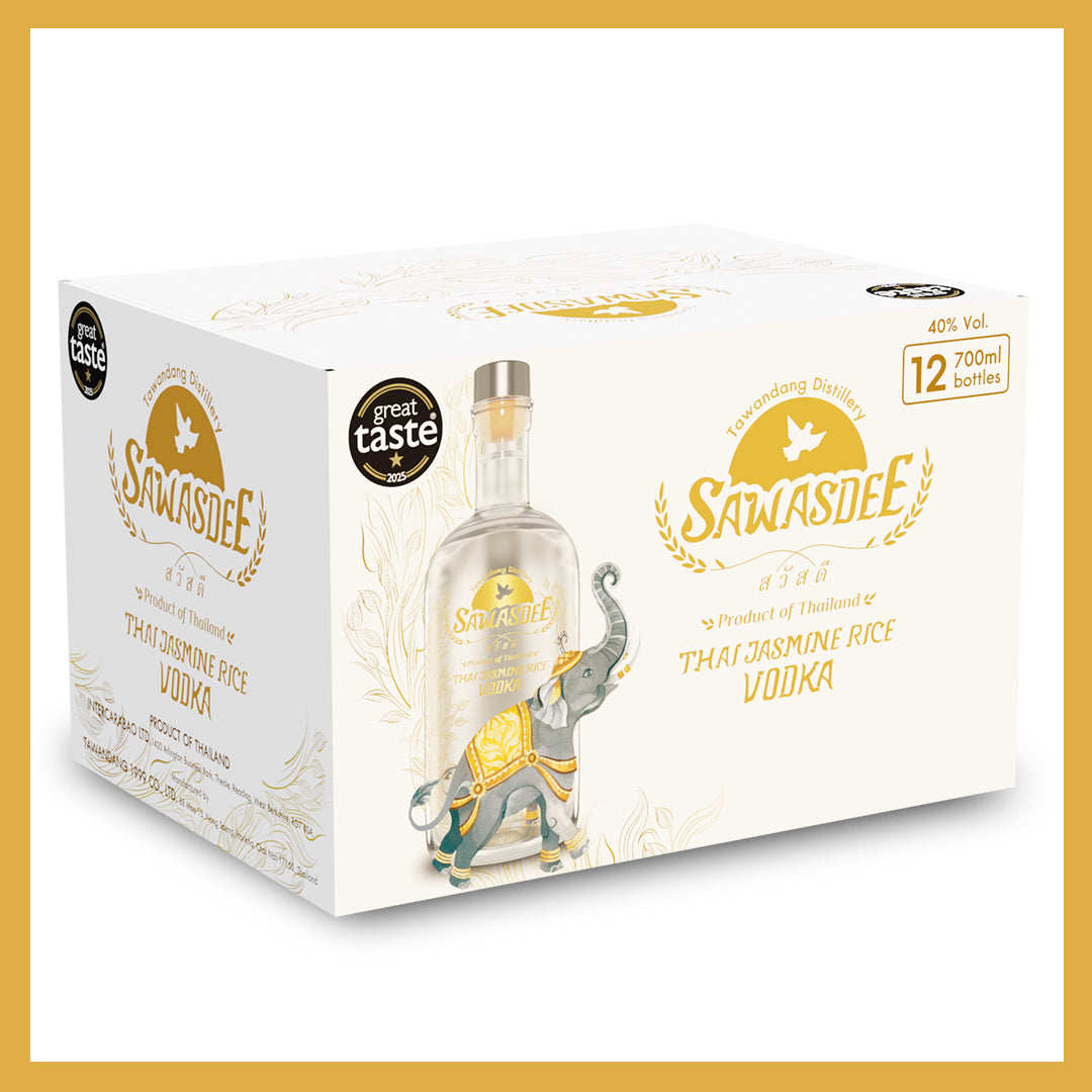 Sawasdee Vodka 700ml 12-pack (12 x 700ml Bottle)