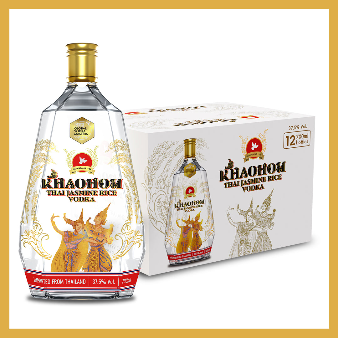 Khaohom Vodka 700ml 12-pack (12 x 700ml Bottle)