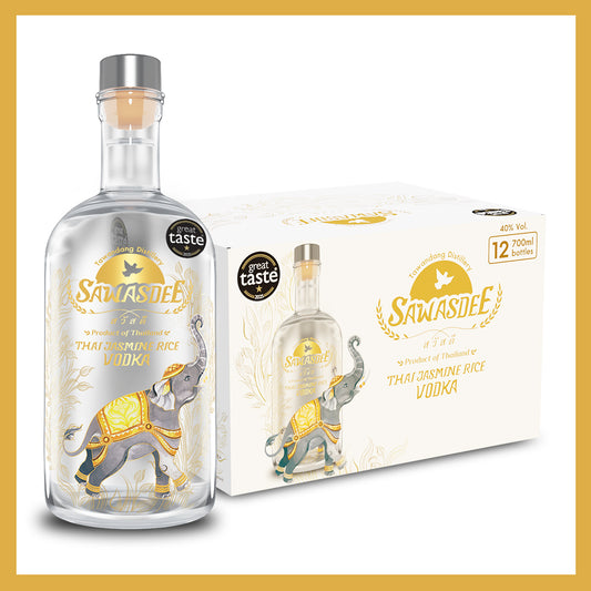 Sawasdee Vodka 700ml 12-pack (12 x 700ml Bottle)